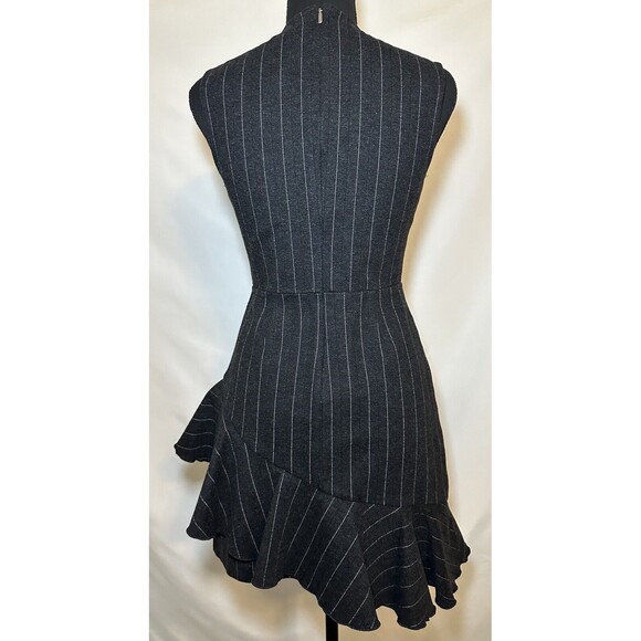 SAYLOR Charcoal‎ Bettie Asymmetrical Mini Dress SIZE SMALL - Picture 6 of 13